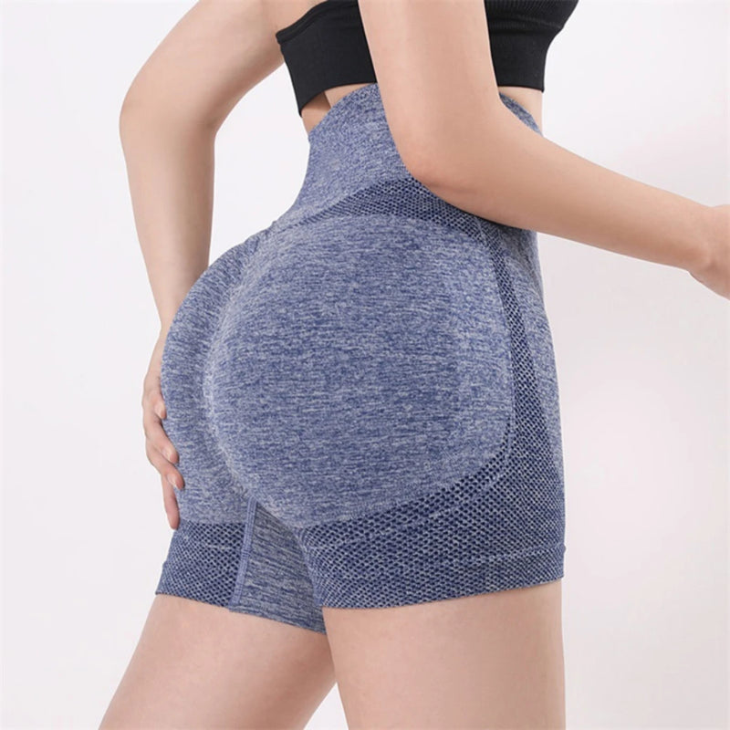 Shorts para mulheres de cintura alta para treino, muito confortável. Fitness, yoga, elevador de bunda.