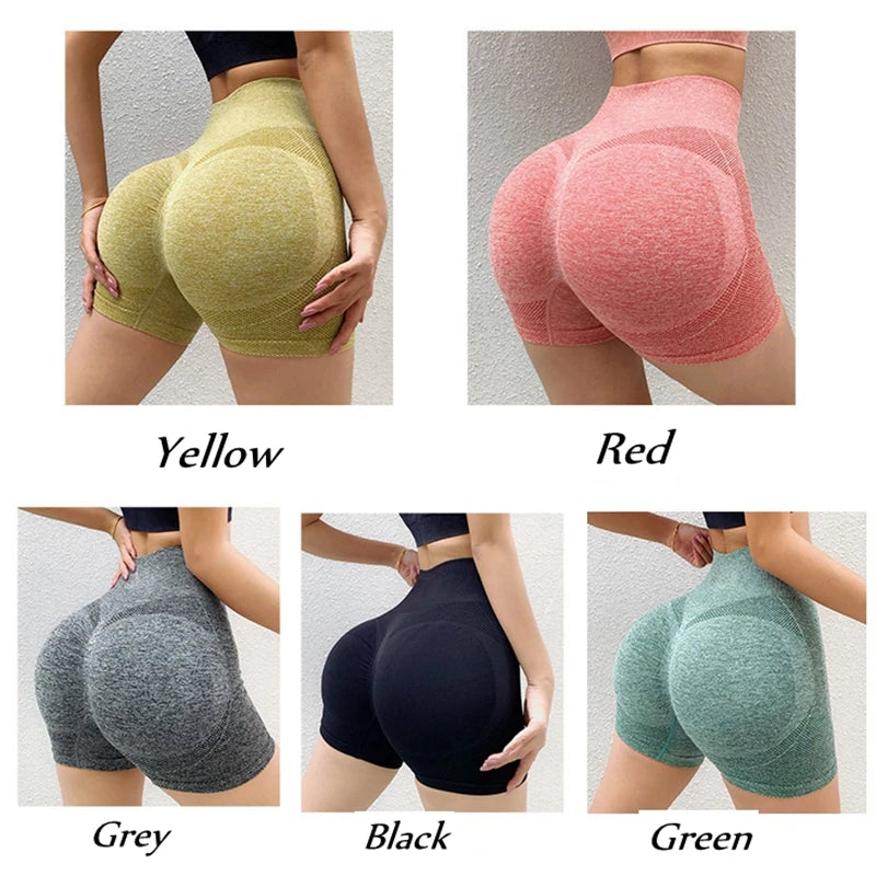 Shorts para mulheres de cintura alta para treino, muito confortável. Fitness, yoga, elevador de bunda.